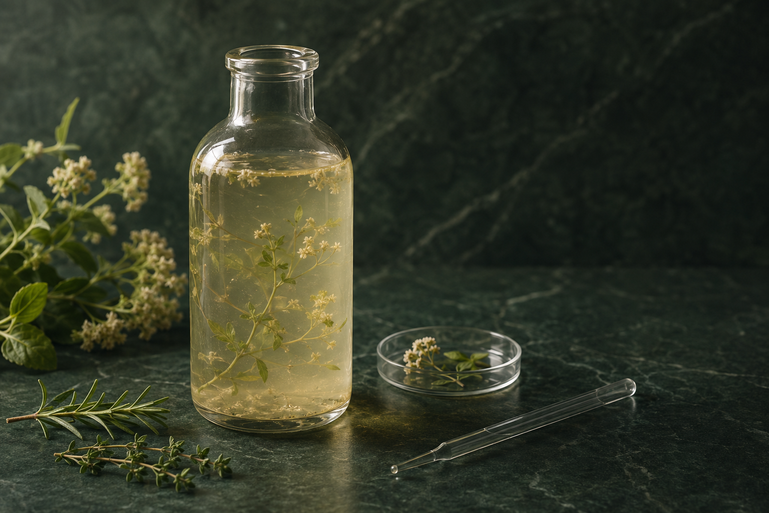 Bevanda fermentata botanica e ricerca